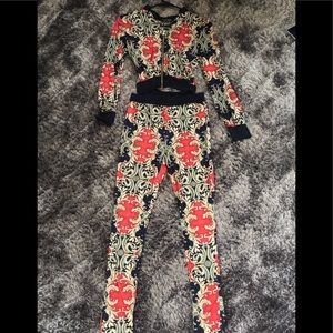 Two piece pant set